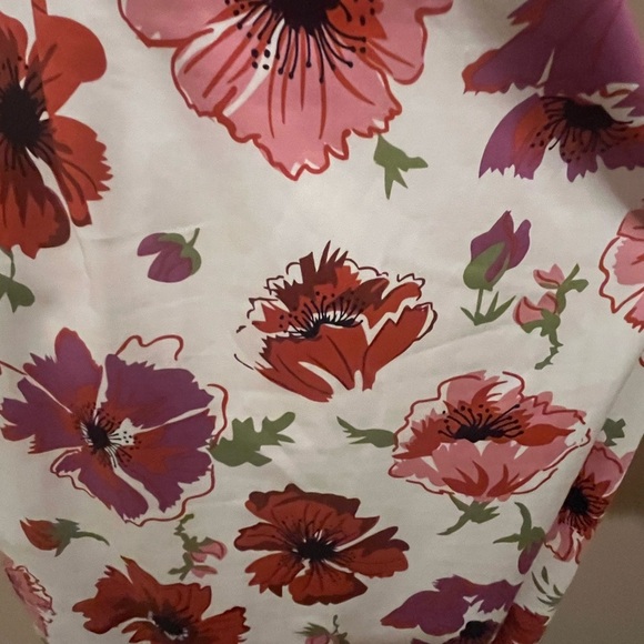 Brooks Brothers Floral Sleeveless Mock Neck Sheath Dress, size 10 - Picture 4 of 12